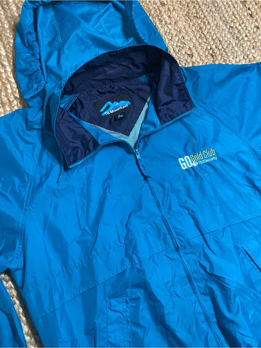 Tri-Mountain | Vintage Windbreaker Jacket Men XL Corporate Embroidered